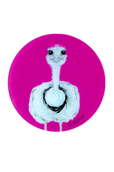 Camilla recycled glass platter